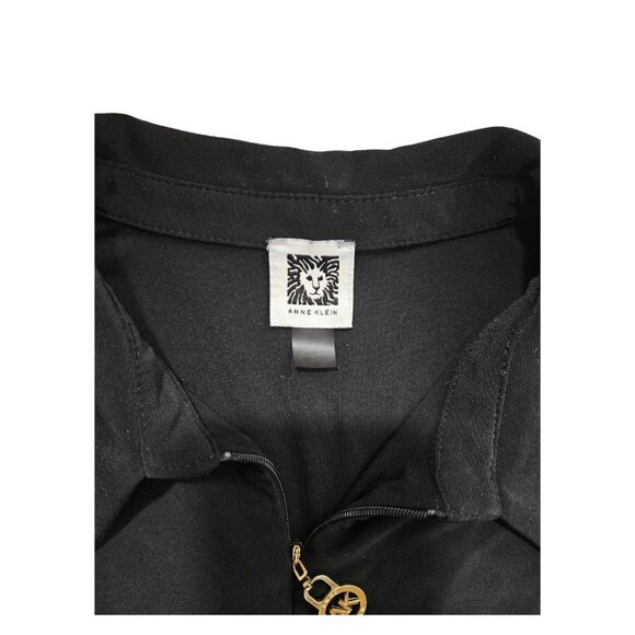 Anne Klein Women's Black Sleeveless Dress- Size 12 - Picture 4 of 5